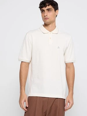 Koszulka polo Marc O'Polo mleczny