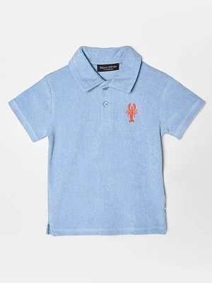 Koszulka polo Marc O'Polo jasnoniebieski