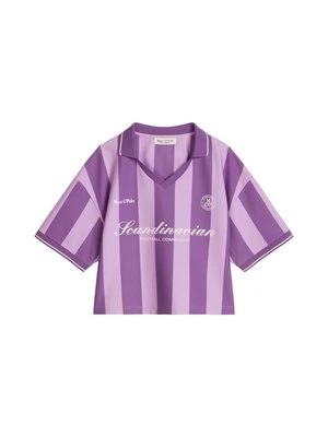 Koszulka polo Marc O'Polo liliowy