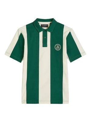 Koszulka polo Marc O'Polo mleczny