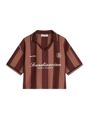 Koszulka polo Marc O'Polo brązowy