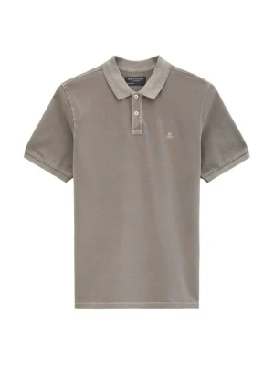 Koszulka polo Marc O'Polo brązowy