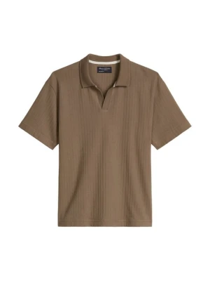 Koszulka polo Marc O'Polo brązowy