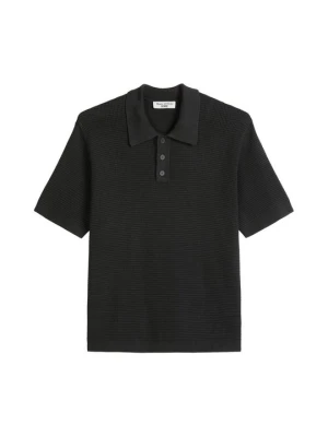 Koszulka polo Marc O'Polo ciemnoszary