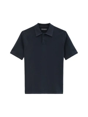 Koszulka polo Marc O'Polo granatowy