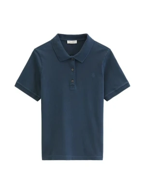 Koszulka polo Marc O'Polo granatowy
