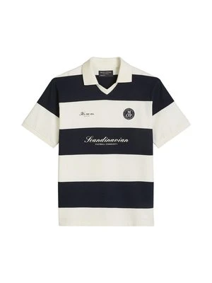 Koszulka polo Marc O'Polo mleczny