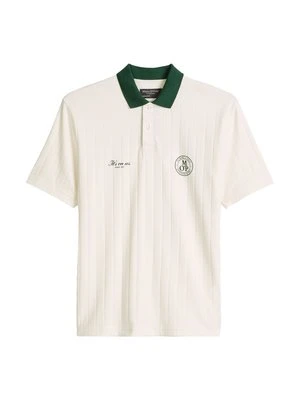 Koszulka polo Marc O'Polo mleczny