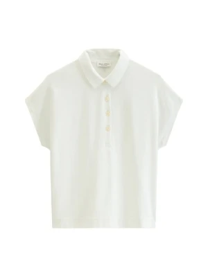 Koszulka polo Marc O'Polo mleczny