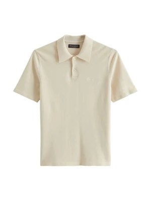 Koszulka polo Marc O'Polo mleczny