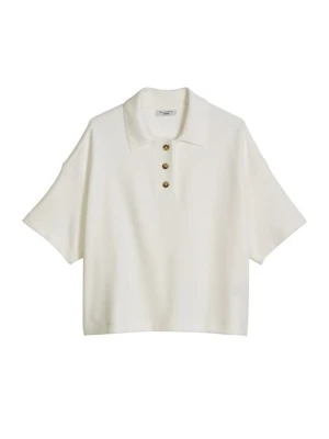 Koszulka polo Marc O'Polo mleczny