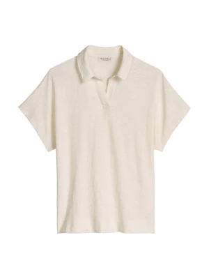 Koszulka polo Marc O'Polo mleczny