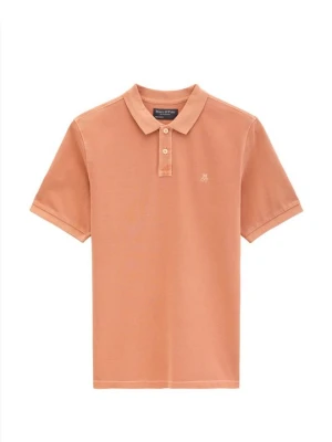 Koszulka polo Marc O'Polo pomarańczowy