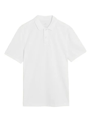 Koszulka polo Marks & Spencer biały
