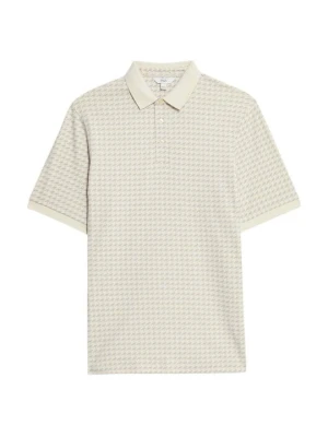 Koszulka polo Marks & Spencer mleczny