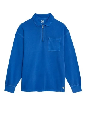 Koszulka polo Marks & Spencer niebieski