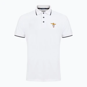 Koszulka polo męska Aeronautica Militare Essential off white