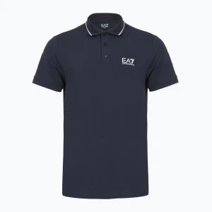 Koszulka polo męska EA7 Emporio Armani Core Identity Piqué Polo armani blue