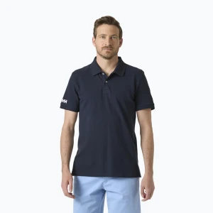 Koszulka polo męska Helly Hansen Crew Polo Pique navy
