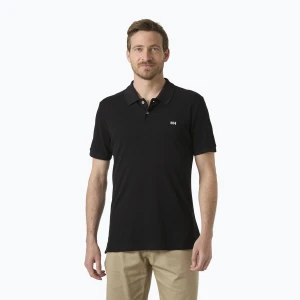 Koszulka polo męska Helly Hansen Elba Fitted Polo black