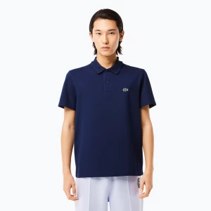 Koszulka polo męska Lacoste DH0783 navy blue