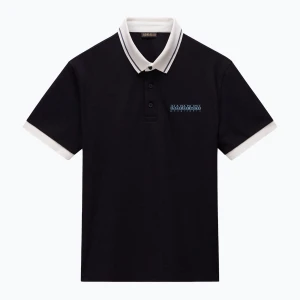 Koszulka polo męska Napapijri E-Zeri black beauty