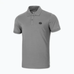 Koszulka polo męska Pitbull Polo Jersey Small Logo grey