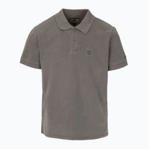 Koszulka polo męska Pitbull Washed Polo dark brown