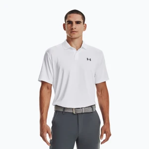 Koszulka polo męska Under Armour Matchplay Polo white/pitch gray