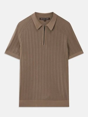 Koszulka polo Michael Kors brązowy