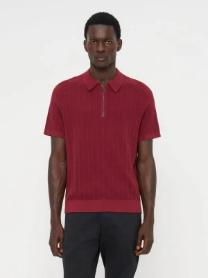 Koszulka polo Michael Kors ciemnoczerwony