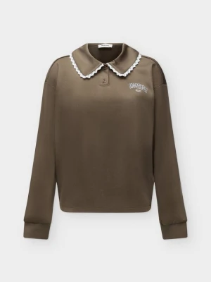 Koszulka polo Modström brązowy