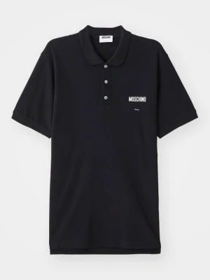 Koszulka polo MOSCHINO czarny