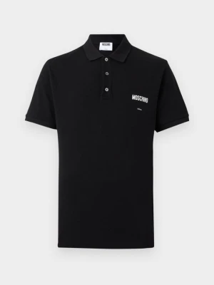 Koszulka polo MOSCHINO czarny