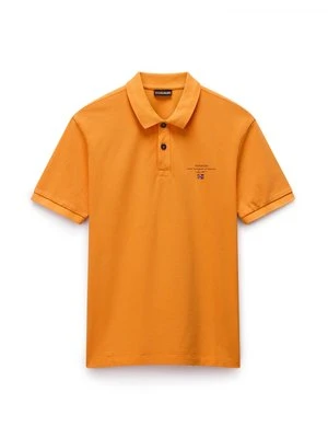 Koszulka polo Napapijri pomarańczowy