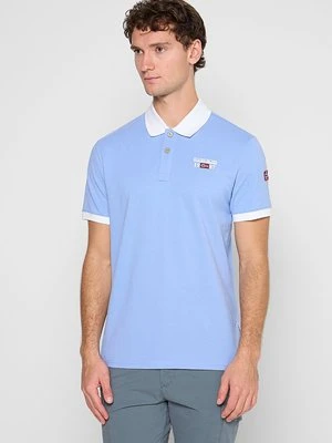 Koszulka polo Napapijri niebieski