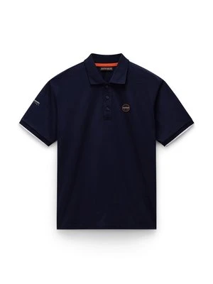 Koszulka polo Napapijri niebieski