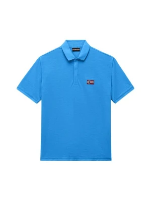 Koszulka polo Napapijri granatowy