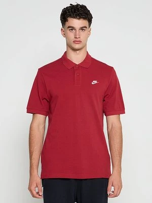 Koszulka polo Nike czerwony