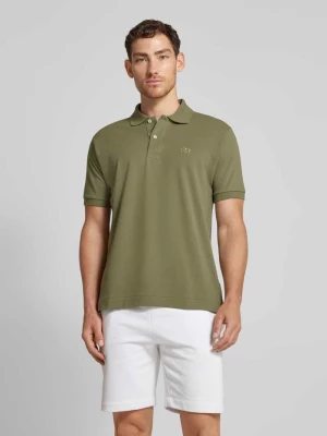 Koszulka polo o kroju classic fit z detalem z logo model ‘CORE’ Lacoste