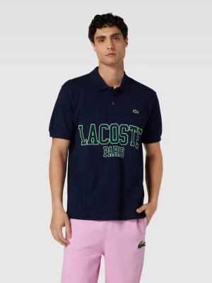 Koszulka polo o kroju classic fit z nadrukiem z logo model ‘FRENCH ICONICS’ Lacoste