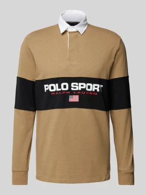 Koszulka polo o kroju classic fit z nadrukiem z logo Polo Sport