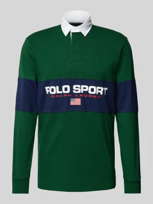 Koszulka polo o kroju classic fit z nadrukiem z logo Polo Sport