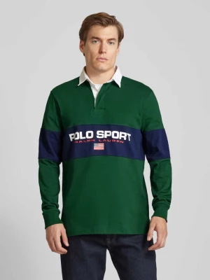 Koszulka polo o kroju classic fit z nadrukiem z logo Polo Sport