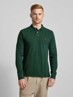 Koszulka polo o kroju custom slim fit z wyhaftowanym logo Polo Ralph Lauren