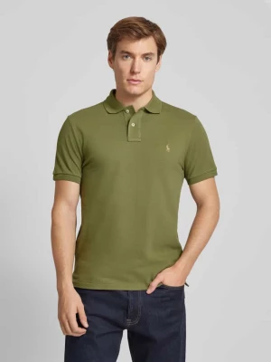 Koszulka polo o kroju custom fit z czystej bawełny Polo Ralph Lauren