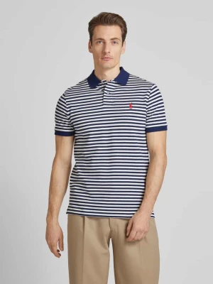 Koszulka polo o kroju custom slim fit z wyhaftowanym logo Polo Ralph Lauren