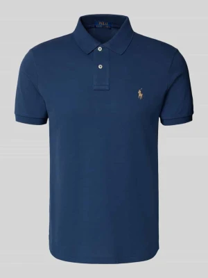 Koszulka polo o kroju custom slim fit z wyhaftowanym logo Polo Ralph Lauren