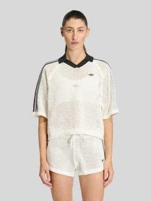 Koszulka polo o kroju loose fit w dzianinowym wyglądzie adidas Originals
