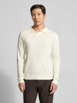 Koszulka polo o kroju loose fit z czystej bawełny model 'TORINO' Selected Homme